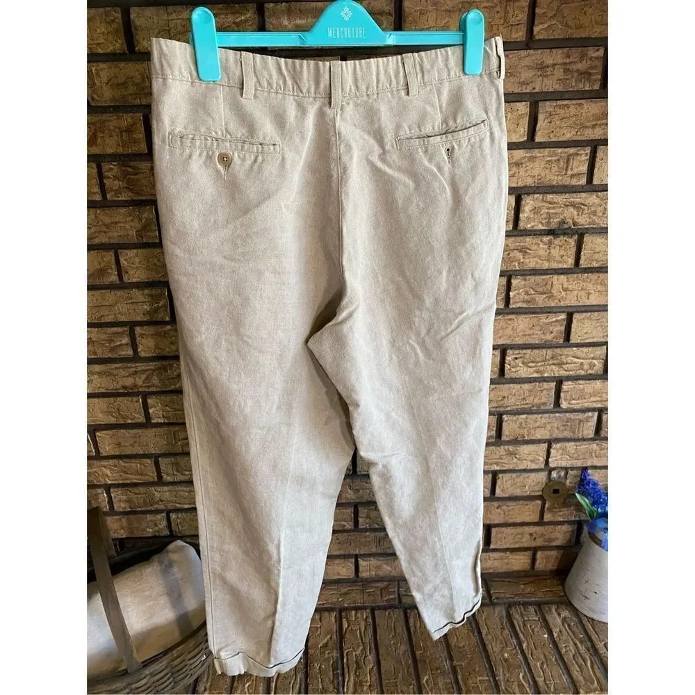 Savane Collection Linen Dress Pants‎